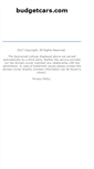 Mobile Screenshot of budgetcars.com